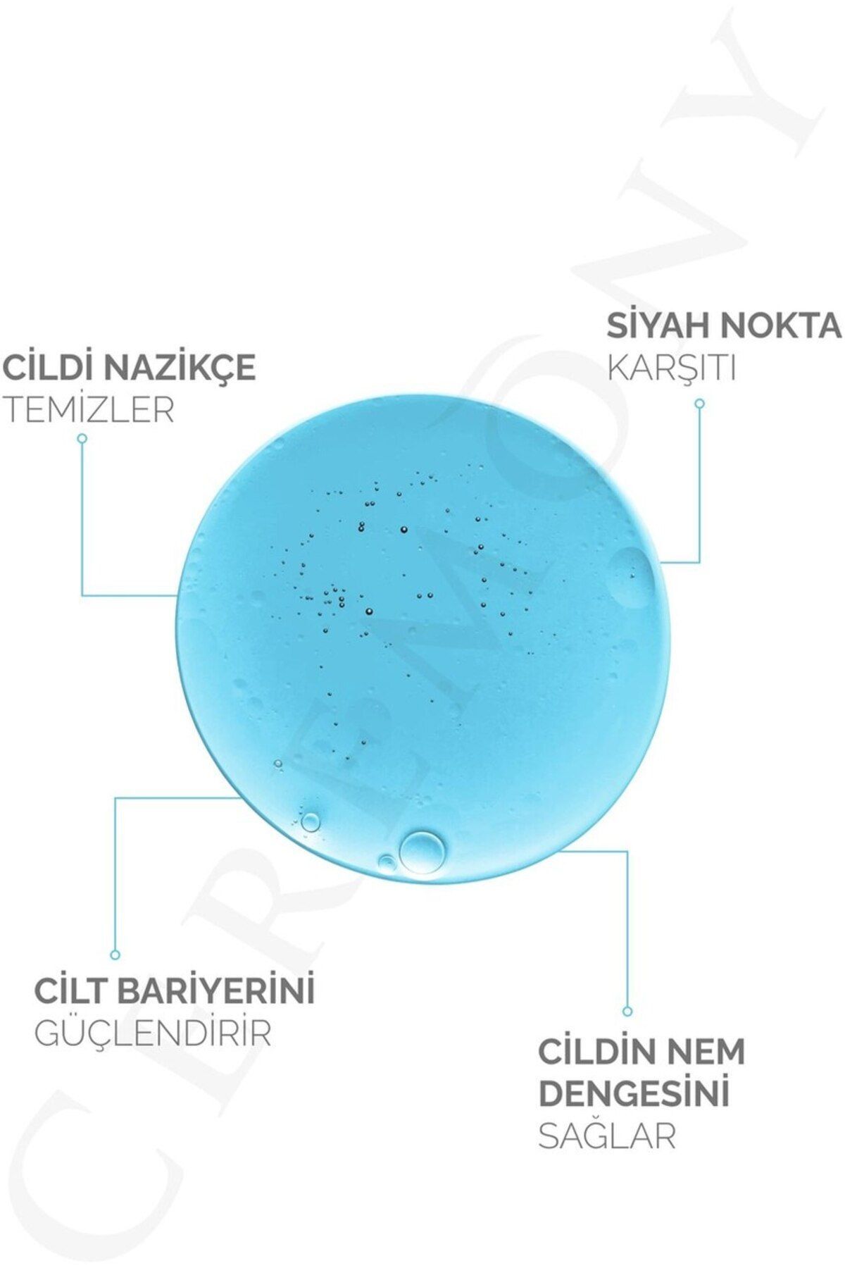 Masa Üstü Stand Yüz Temizleme Jeli 12'li