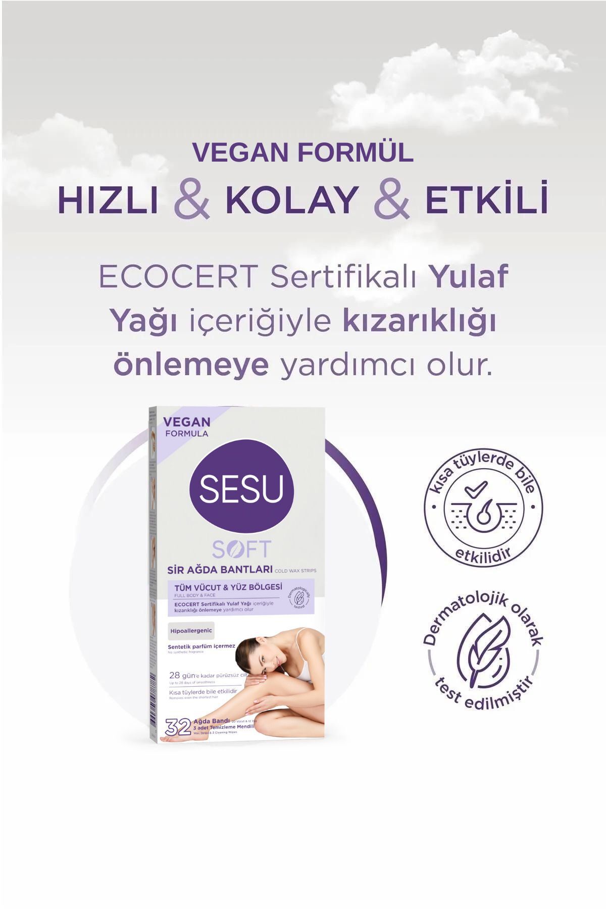 Soft Yulaf Ağda Bandı 32 Li