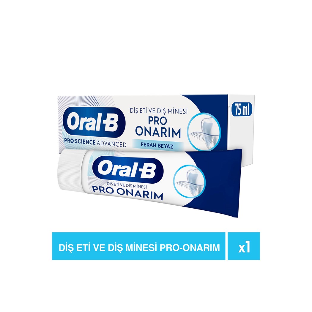 Diş Eti Ve Diş Minesi Pro Onarım Diş Macunu Ferah Beyaz 75 ml