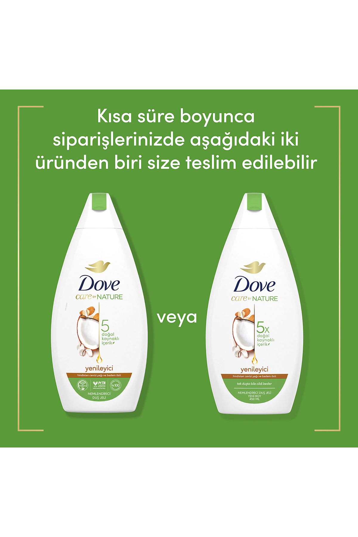 Nemlendirici Duş Jeli Hindistan Cevizi Yağı Ve Badem Özü 450 ml
