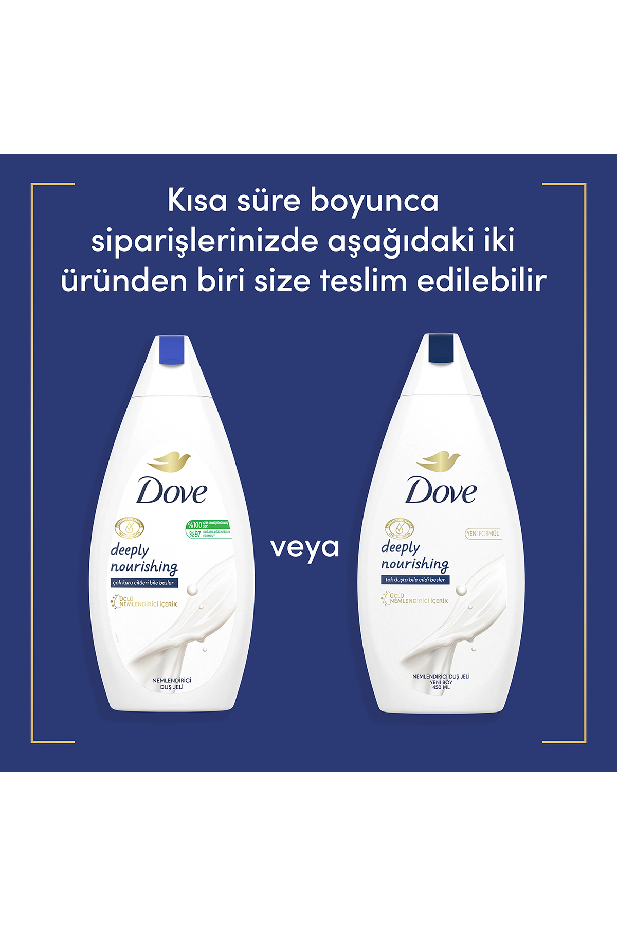 Nemlendirici Duş Jeli Deeply Nourishing 450 ml