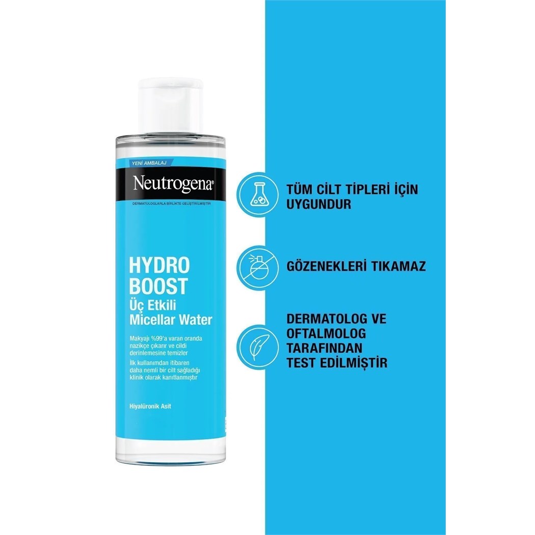 Hydro Boost Üç Etkili Micellar Water Makyaj Temizleme Suyu 400 ml