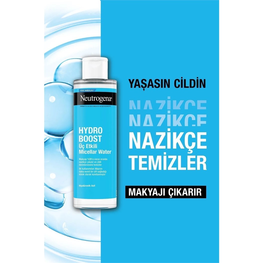 Hydro Boost Üç Etkili Micellar Water Makyaj Temizleme Suyu 400 ml