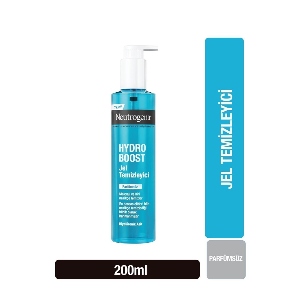 Hydro Boost Water Jel Yüz Temizleyici Parfümsüz 200ml