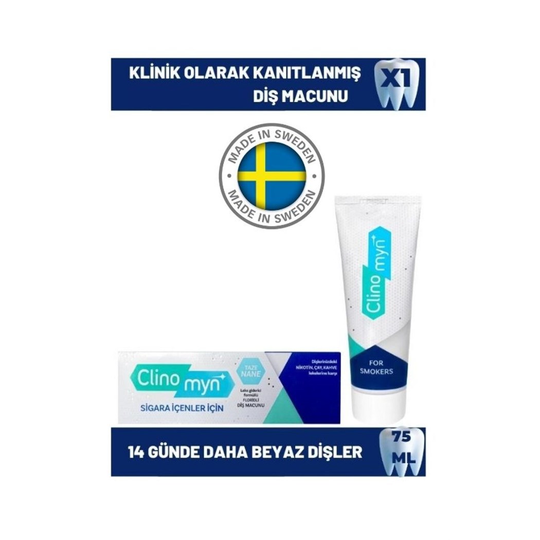 Smokers Sigara Içenler Için Diş Beyazlatan Diş Macunu 75 ml