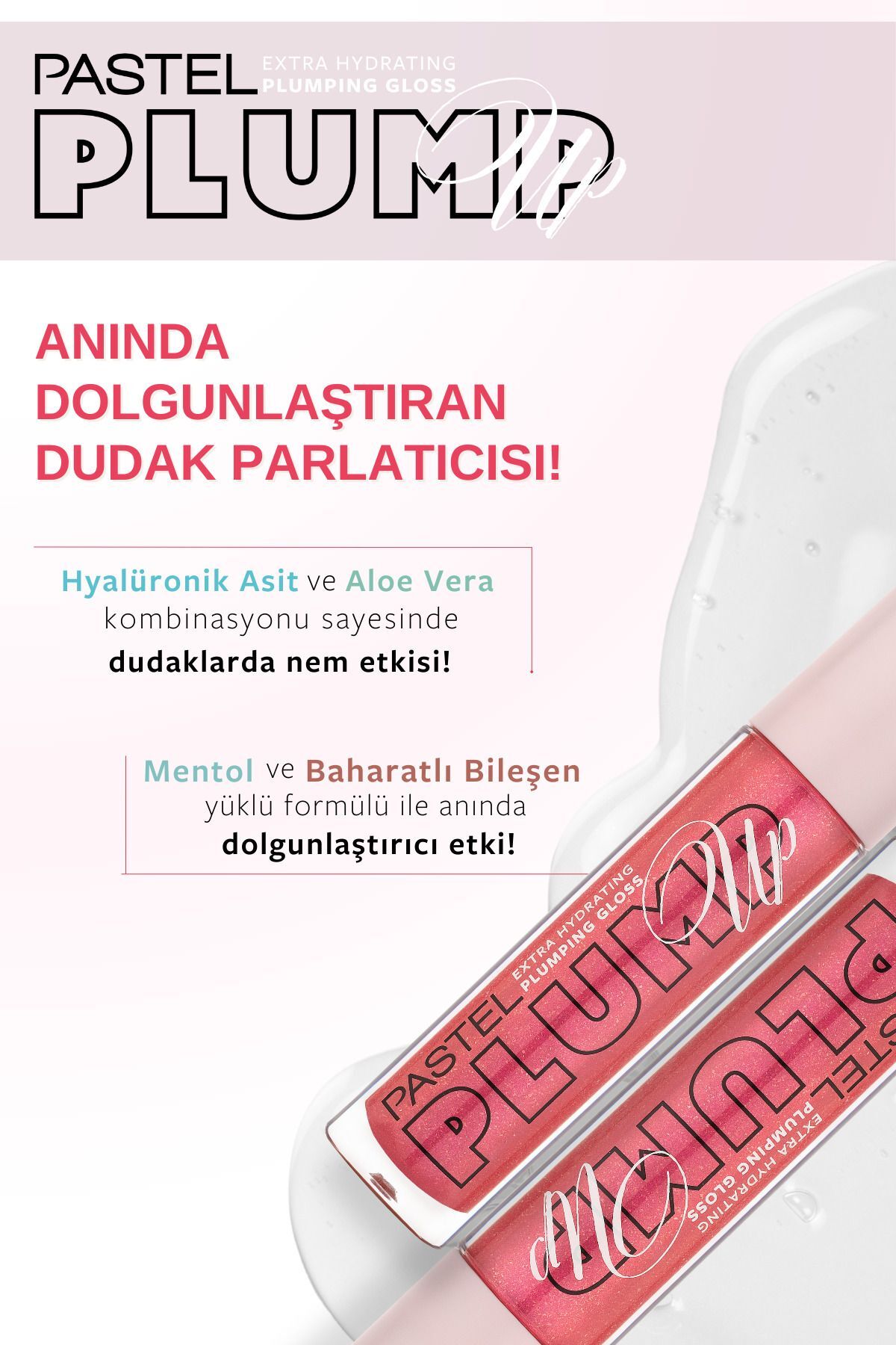 Plump Up Extra Hydrating 206 Chic Dolgunlaştırıcı Dudak Parlatıcısı