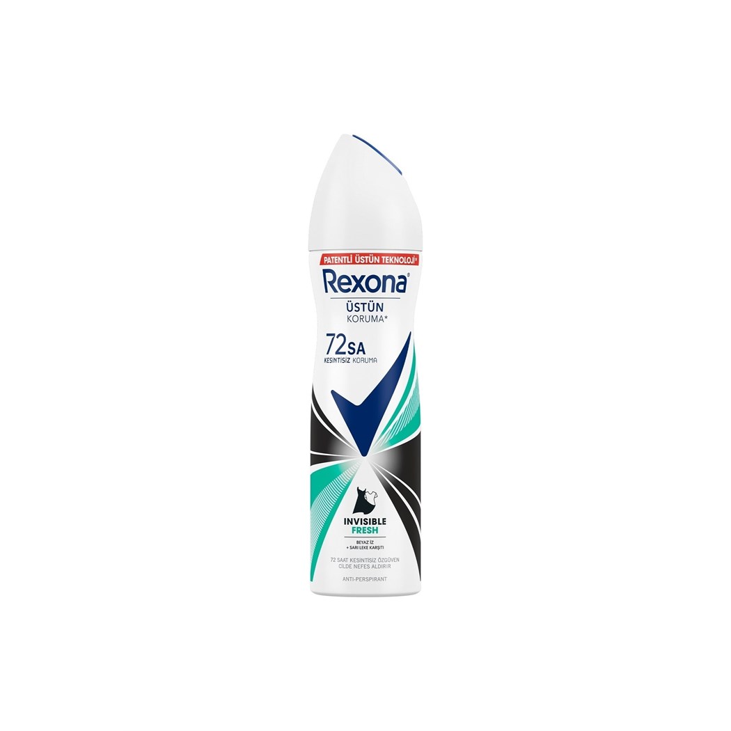 Kadın Sprey Deodorant Invisible Fresh Deep 72 Saat Kesintisiz Üstün Koruma 150 ml