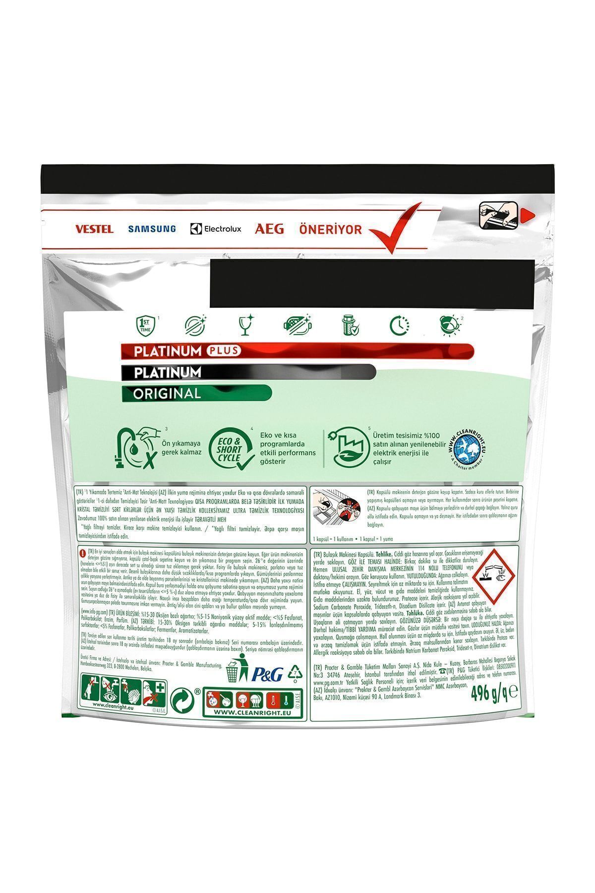 Paltinum Plus Ultra Hijyen 32 Li