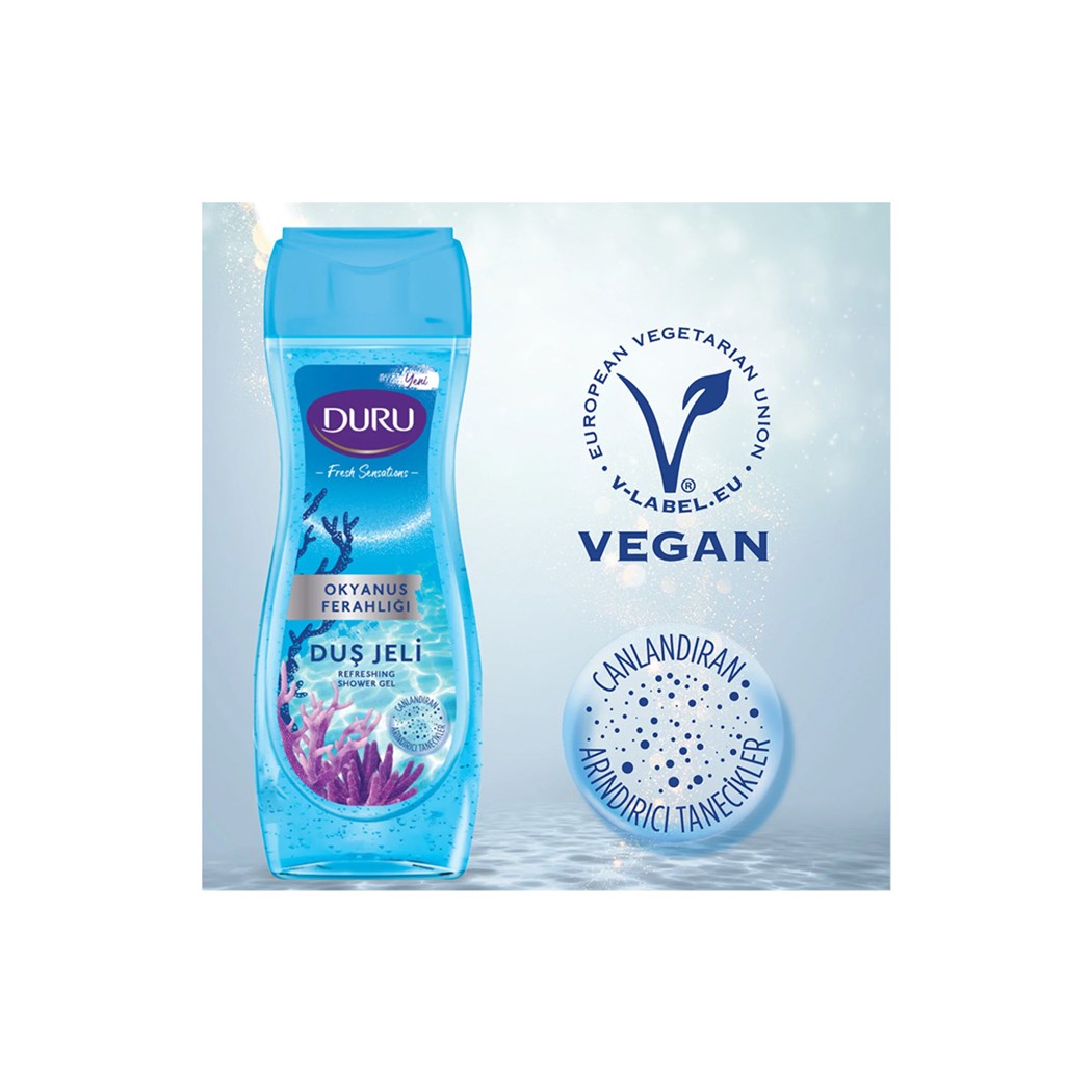 Fresh Sensations Ferahlığı Duş Jeli 450Ml,Okyanus