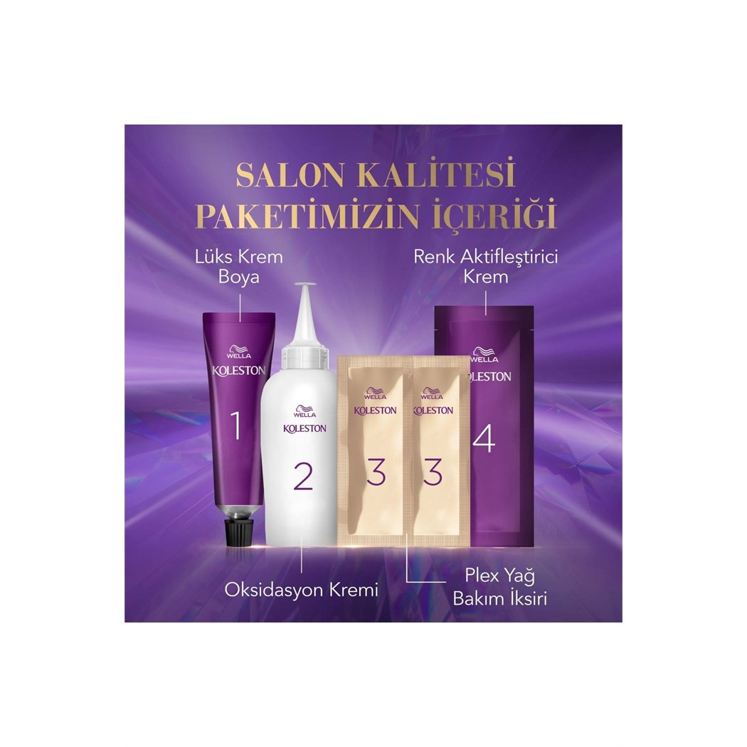 Koleston Supreme Kit 7/18 Işıltılı Inci Küllü Kumral