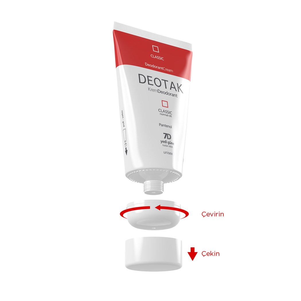 Classic Koruma 7 Güne Kadar Etkili Hassas Ciltler İçin Kadın - Erkek Kullanım Krem Deodorant 35 ml