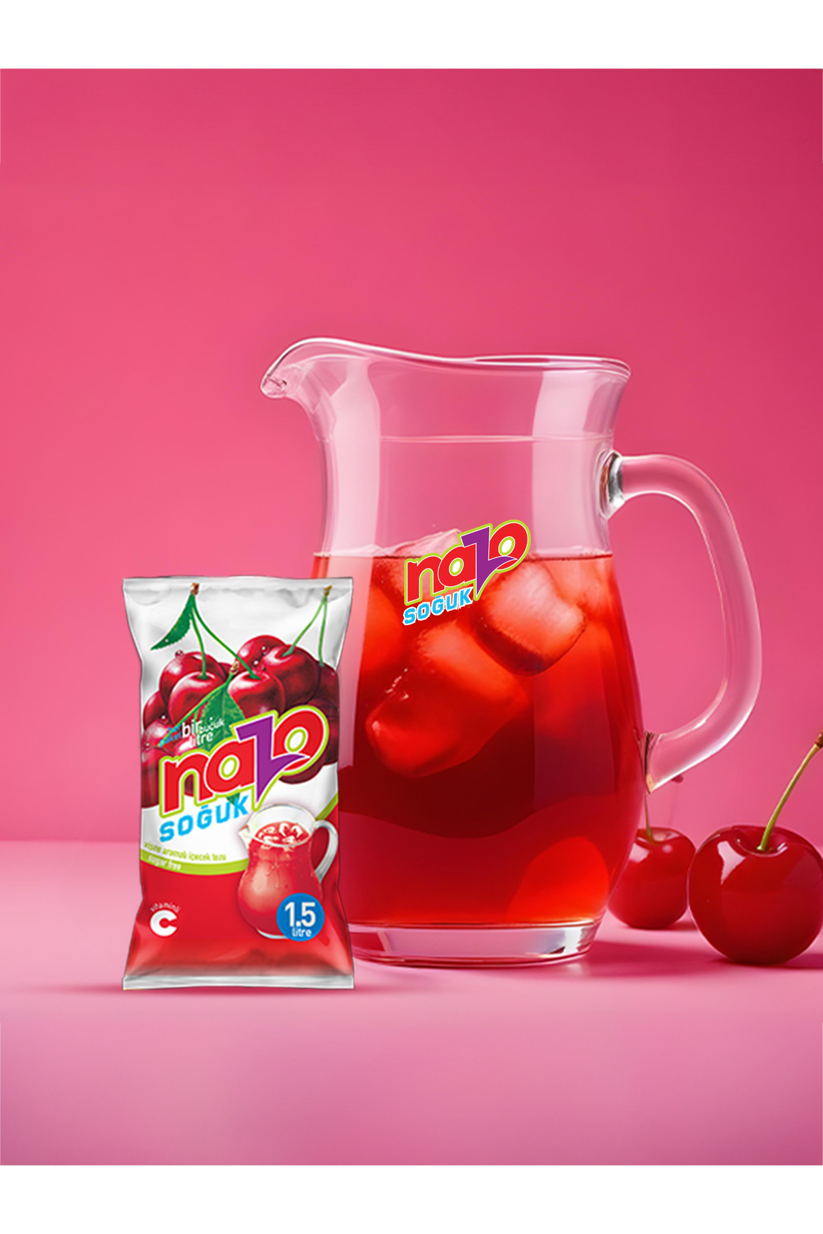 9gr Vişne Aromalı Toz Içecek 24'lü