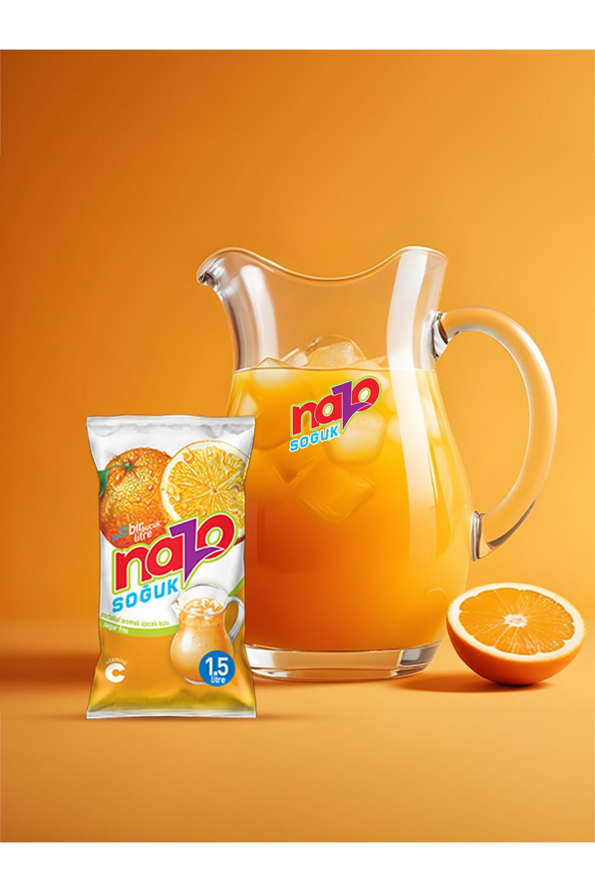 9Gr. Portakal Aromalı Toz İçecek 24 Lü