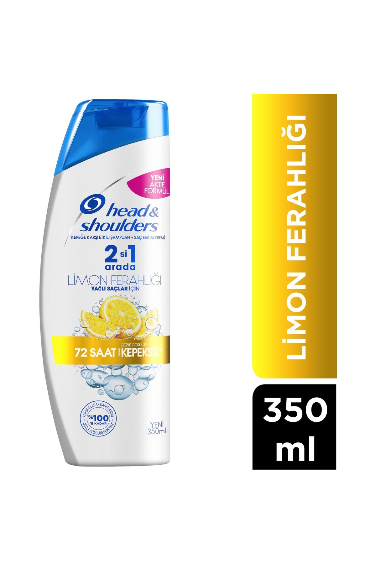 Head Shoulders Şampuan Limon Ferahlığı 2 Si 1 Arada 330 ml