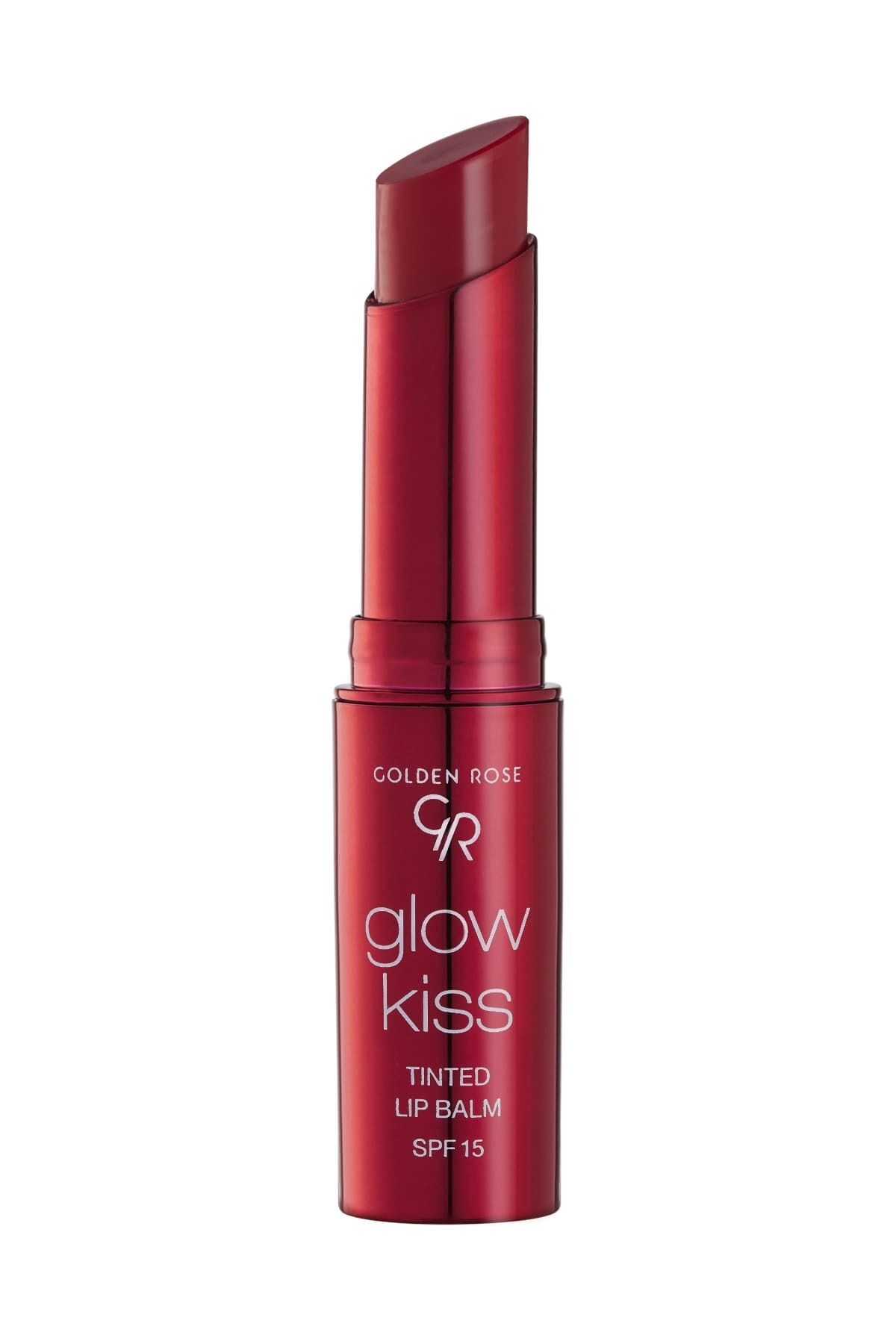 Glow Kiss Tinted Lip Balm SPF15 Shea & Hyaluronik Asitli Renkli Dudak Balmı -02 Strawberry  3 g