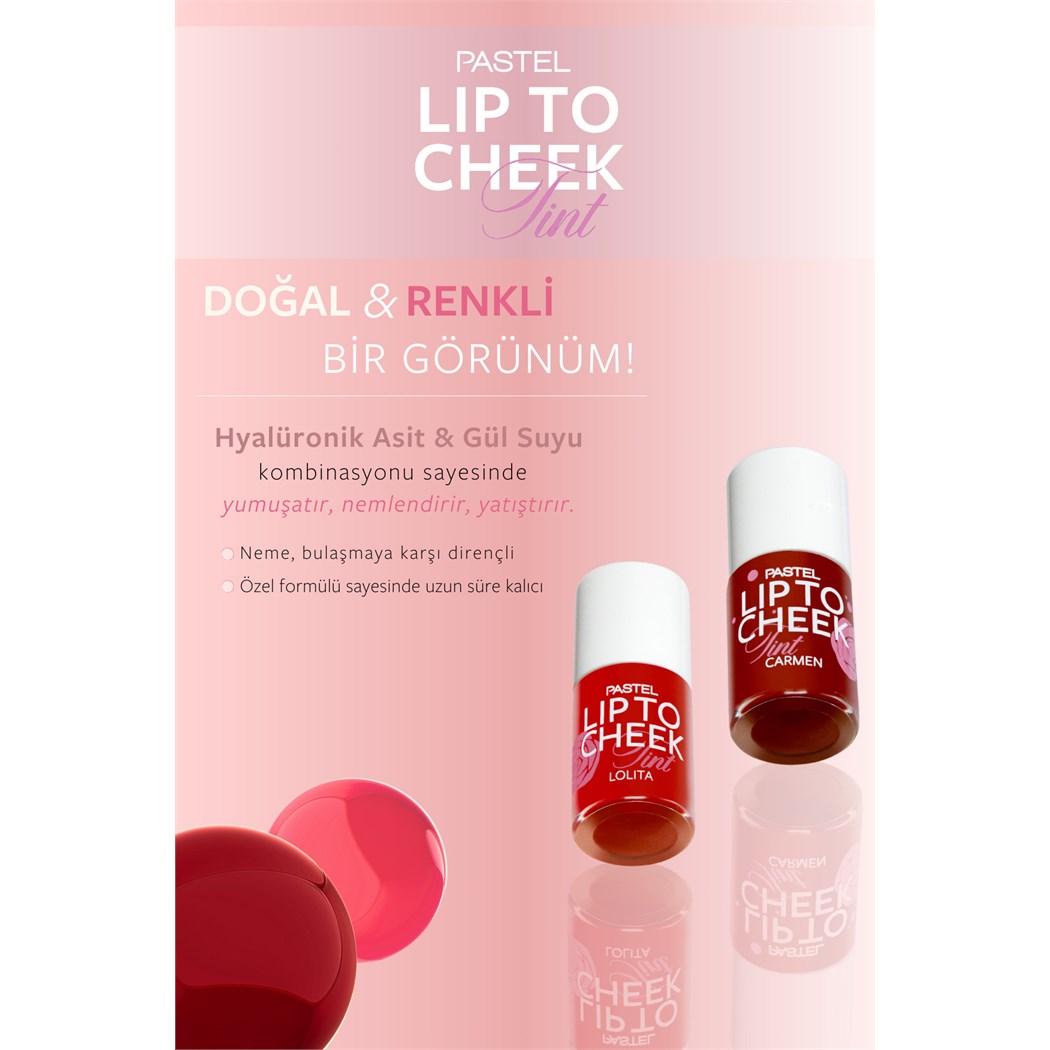 Lip To Cheek Tint Carmen Ruj Ve Allık