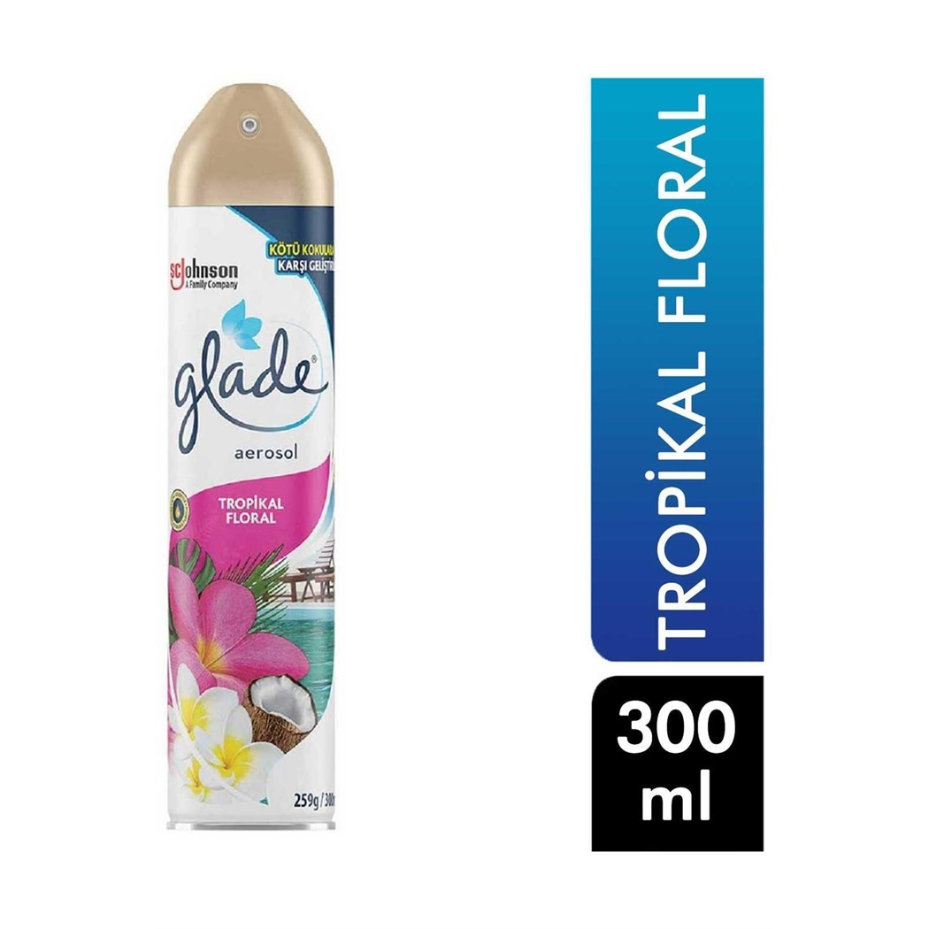 Sprey Aerosol Tropikal Floral 300 ml