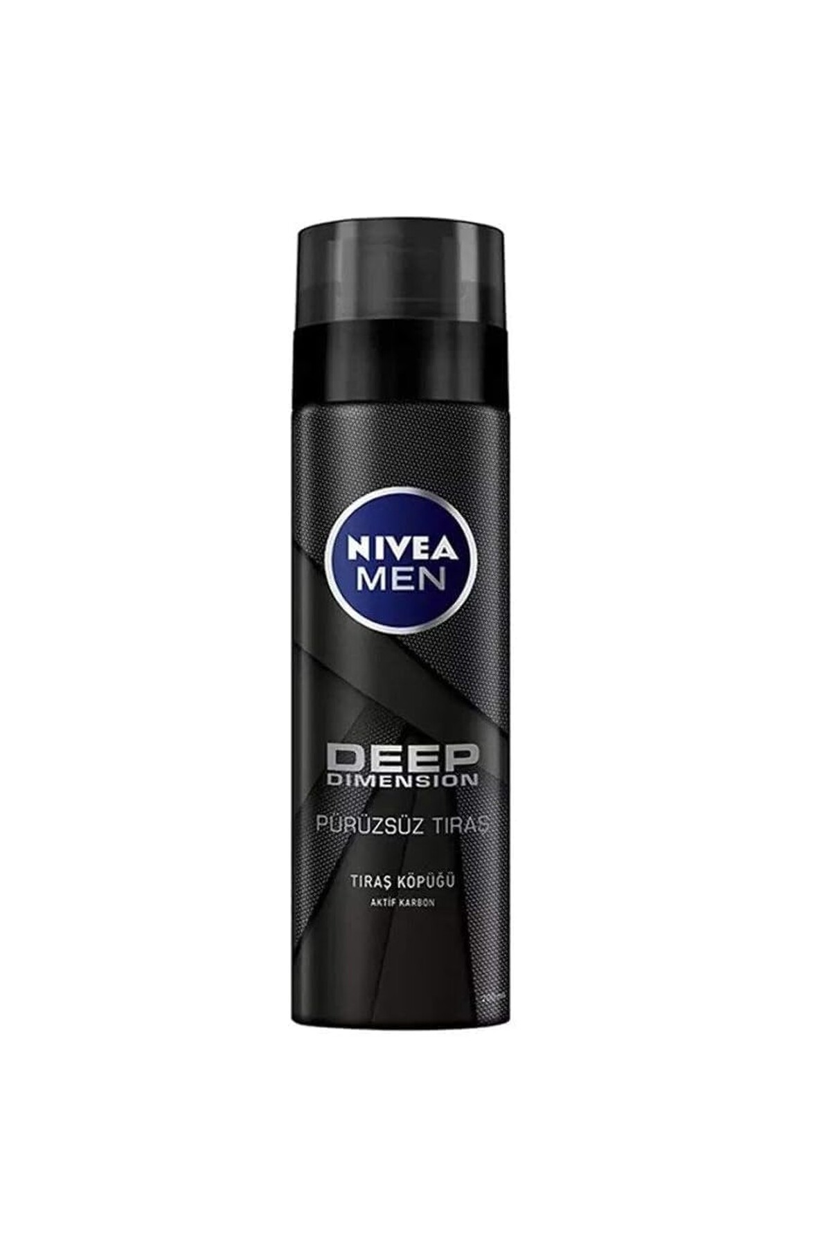 MEN Erkek Tıraş Köpüğü Deep Dimension 200ml, Kusursuz Tıraş,Aktif Karbon,Kaygan Tıraş,Tahriş Karşıtı