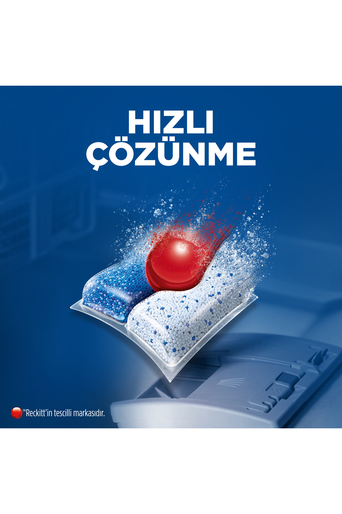 Quantum Hepsi Bir Arada 50 Kapsül Bulaşık Makinesi Deterjanı Tableti