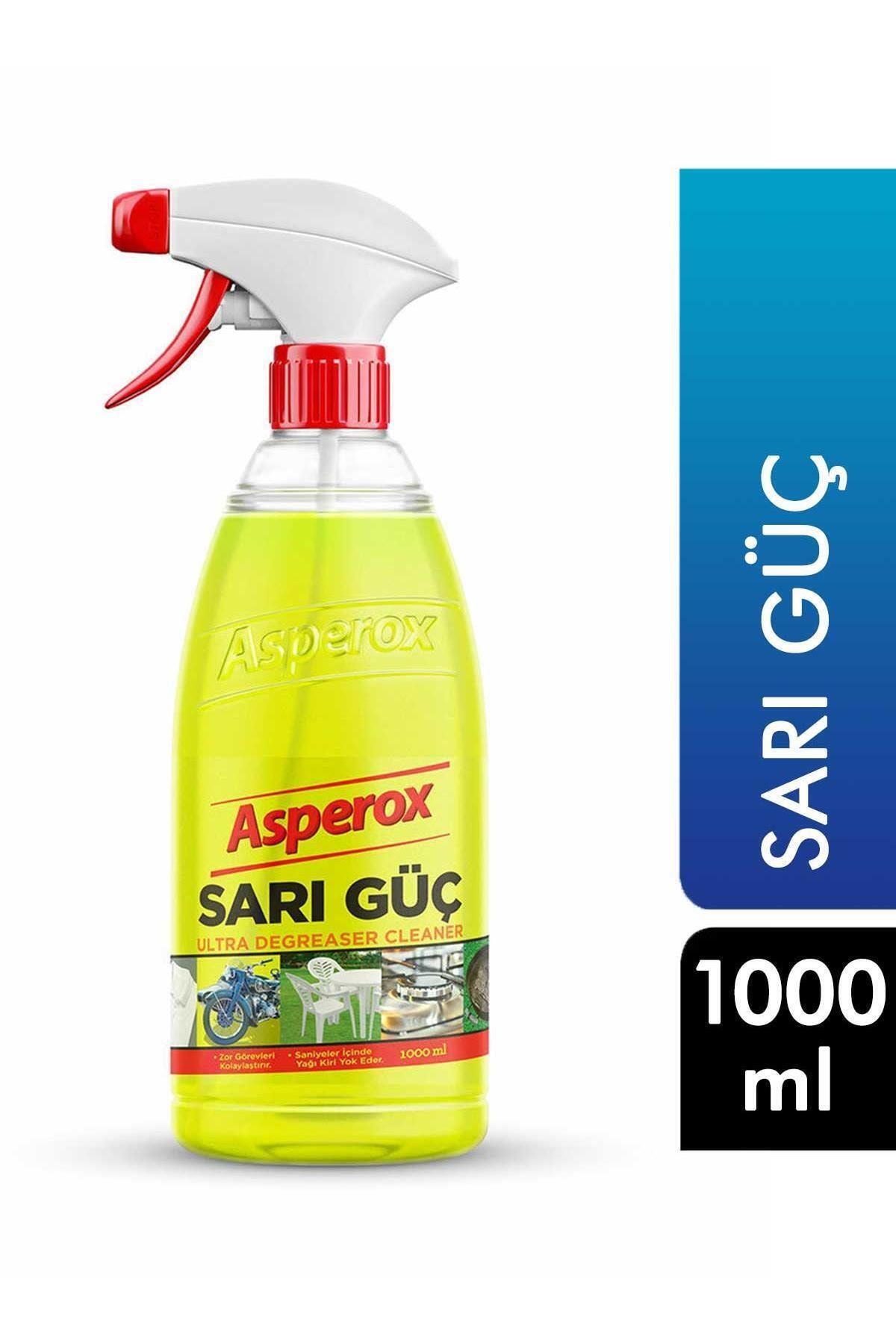 Asperox 1 L Sarı Güç Yağ Çözücü