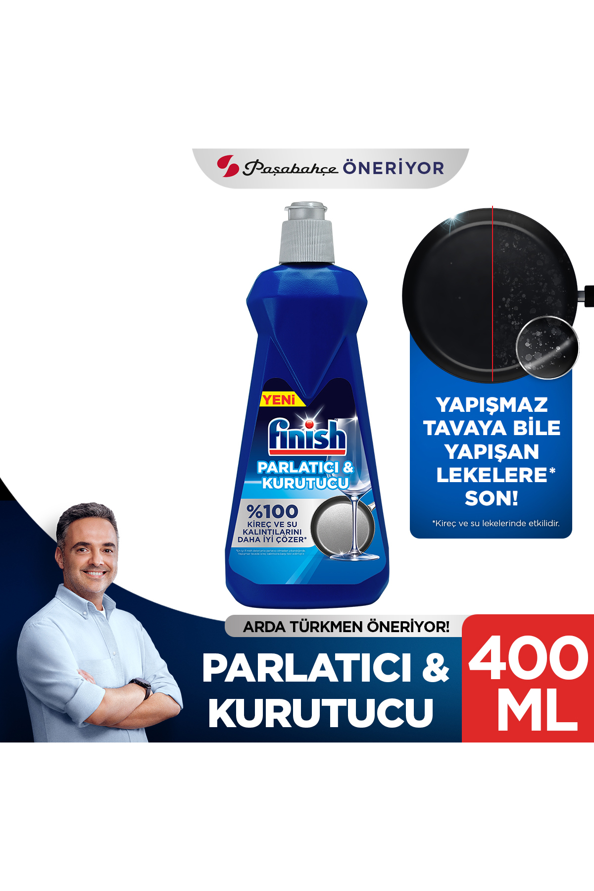 Bulaşık Makinesi  Parlatıcı & Kurutucu  Sıvı 400 ml