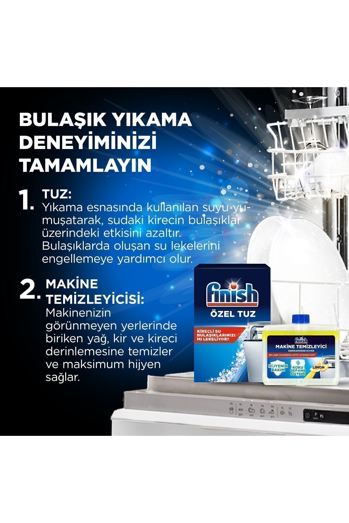 Bulaşık Makinesi  Parlatıcı & Kurutucu  Sıvı 400 ml