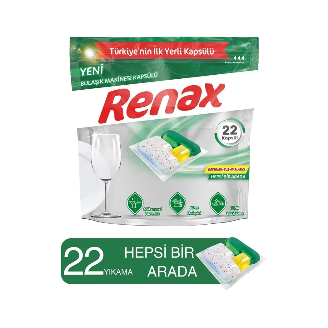 Bulaşık Makine Kapsülü 22'li
