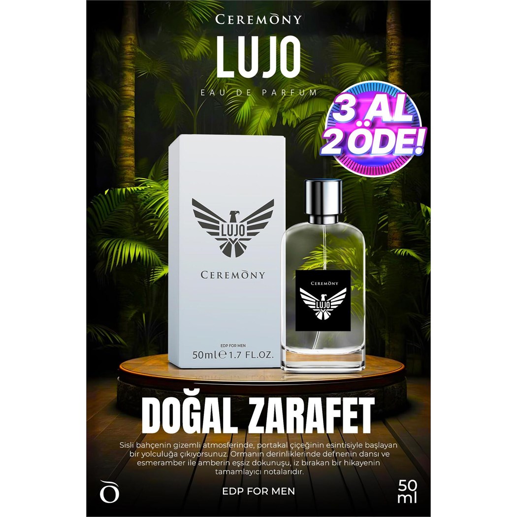 Lujo 50 ml Edp Erkek Parfüm