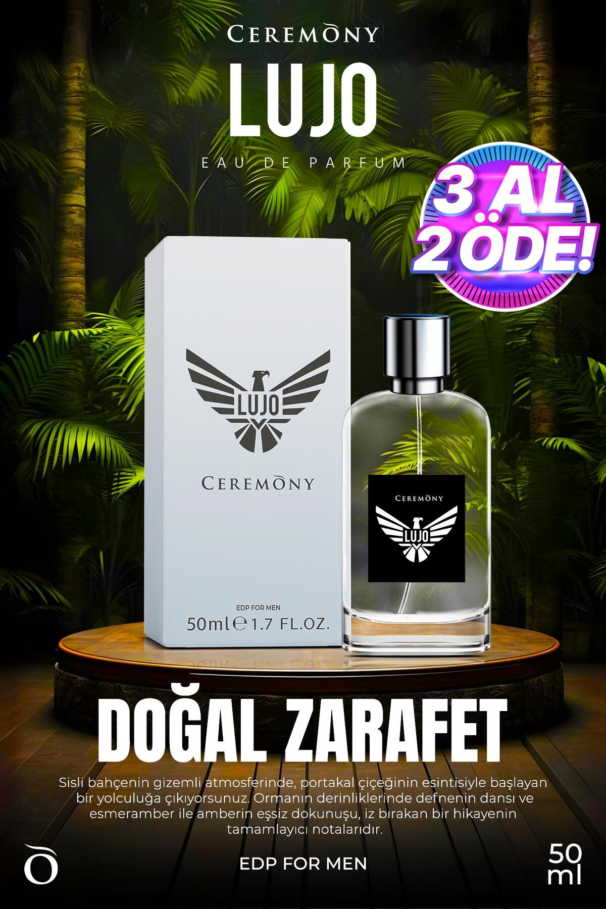 Lujo 50 ml Edp Erkek Parfüm