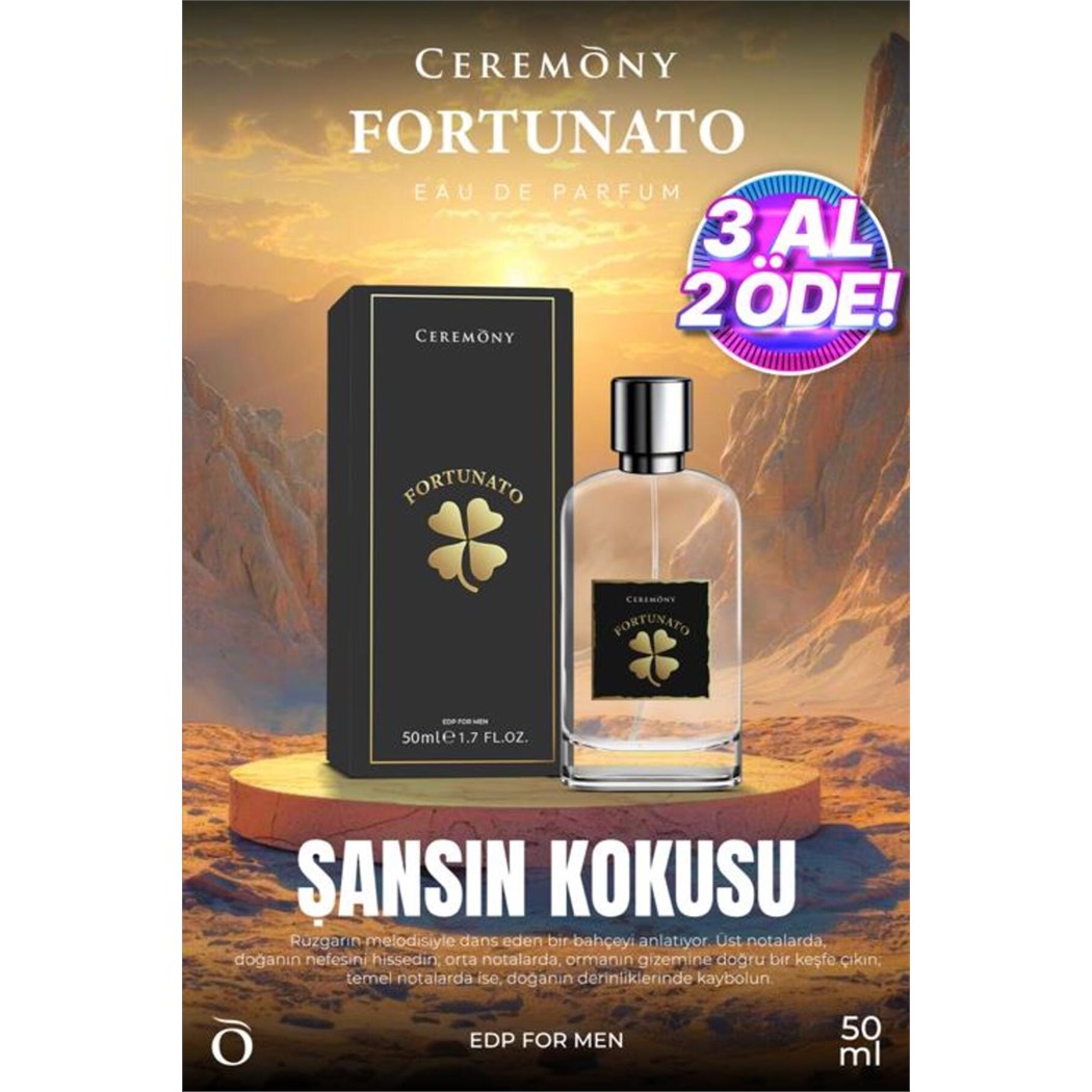 Fortunato 50 ml Edp Erkek Parfüm