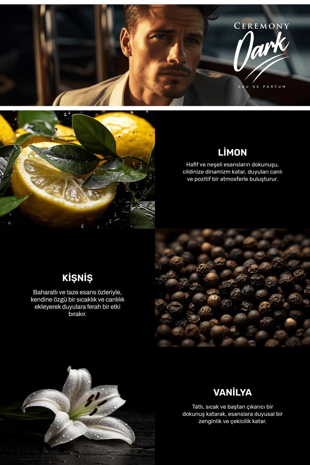 Dark 50 ml Edp Erkek Parfüm