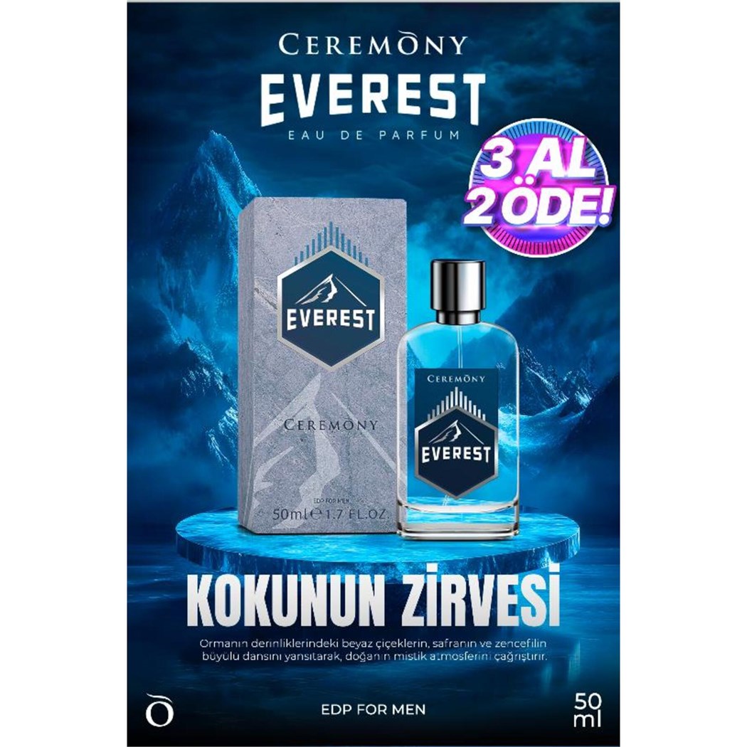 Everest 50 ml Edp Erkek Parfüm