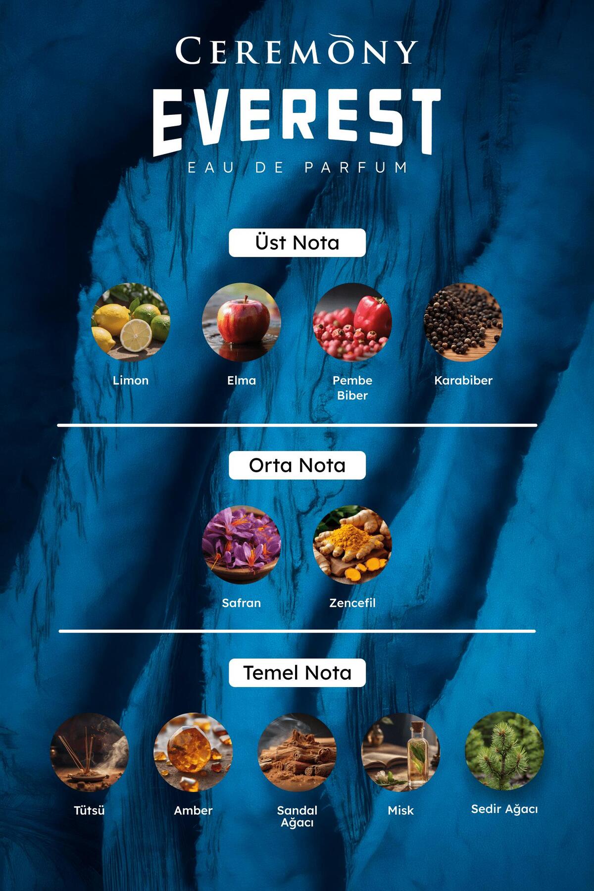 Everest 50 ml Edp Erkek Parfüm