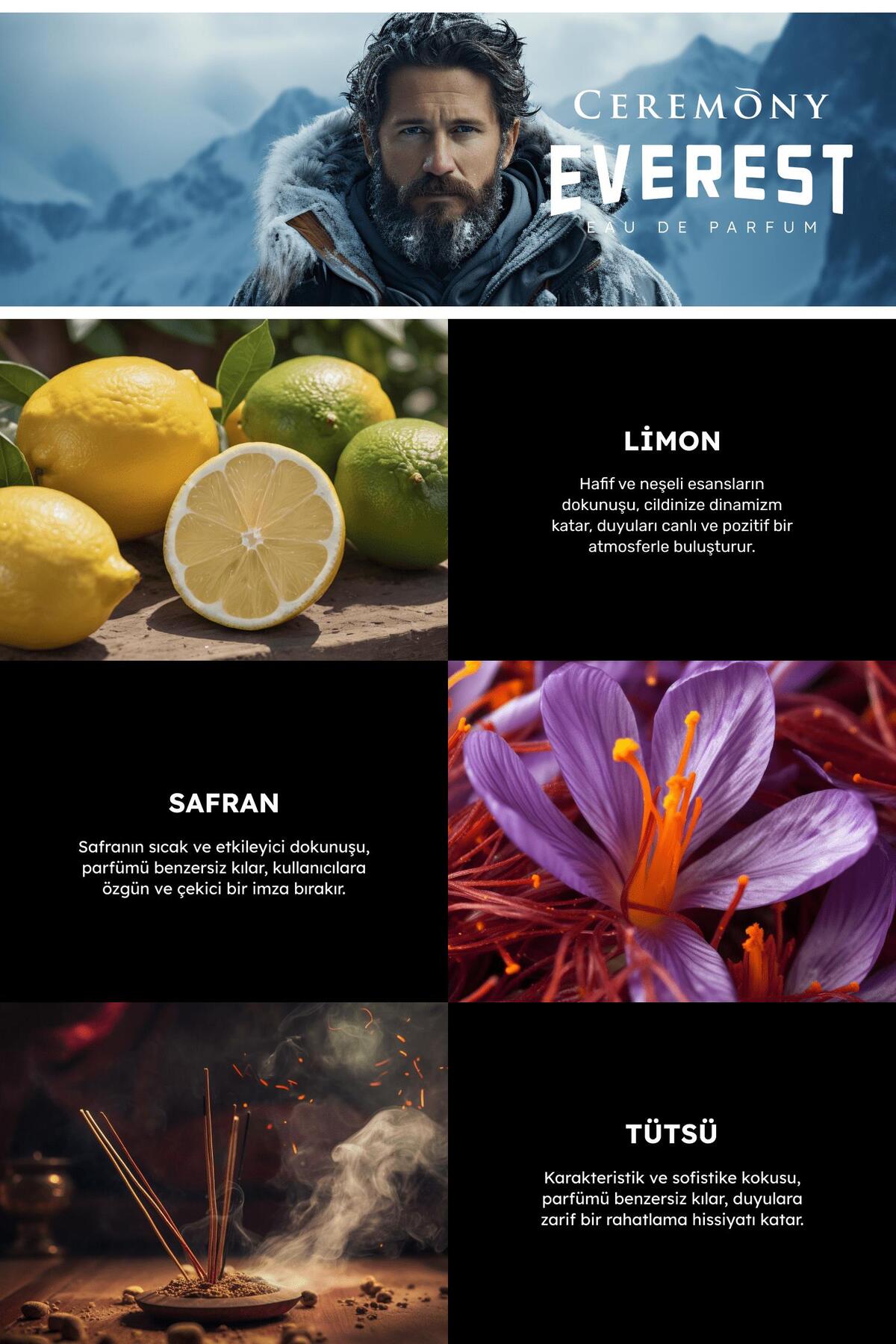 Everest 50 ml Edp Erkek Parfüm