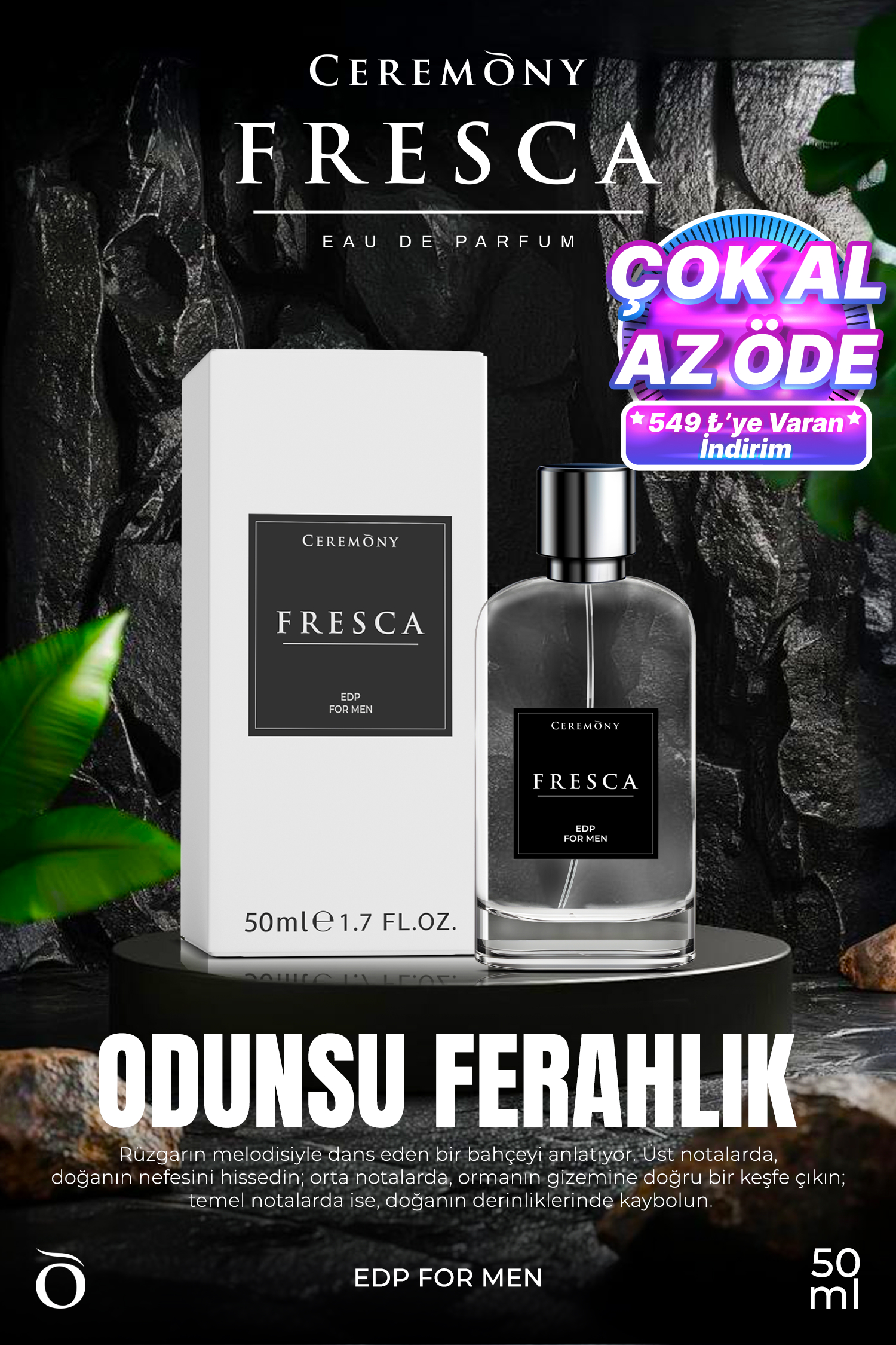 Fresca 50 ml Edp Erkek Parfüm
