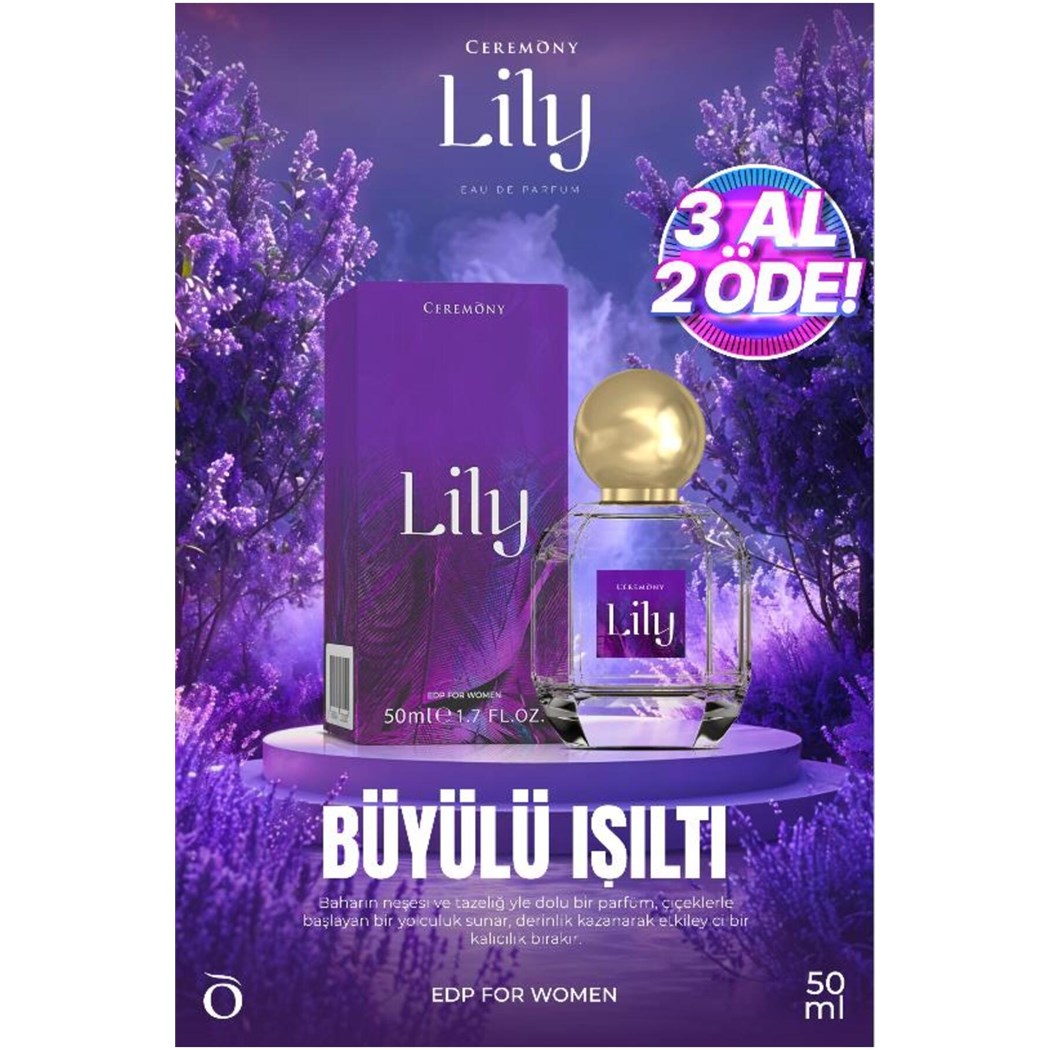 Lily 50 ml Edp Kadın Parfüm