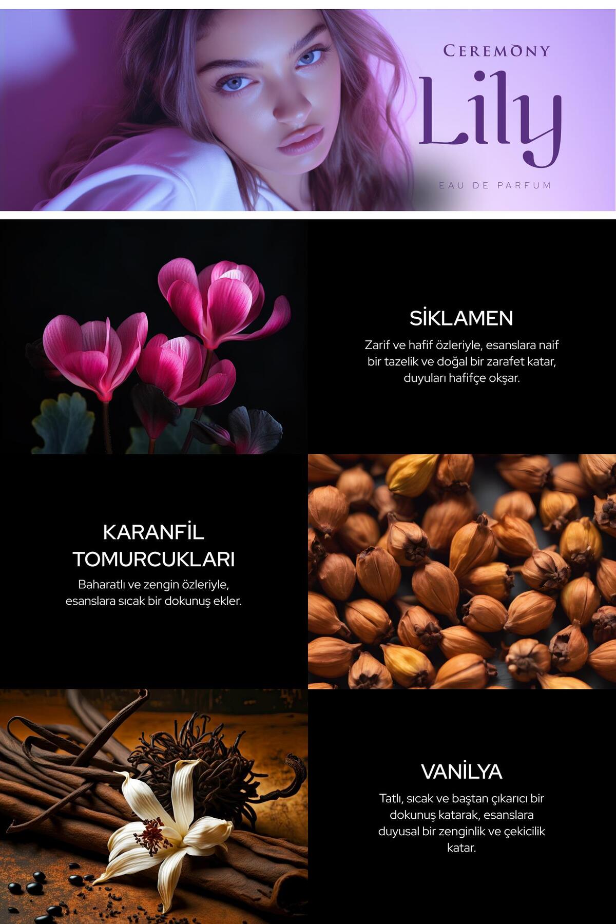 Lily 50 ml Edp Kadın Parfüm