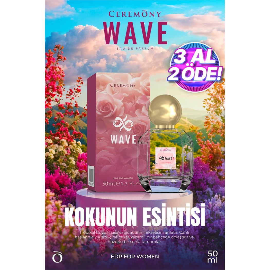 Wave 50 ml Edp Kadın Parfüm