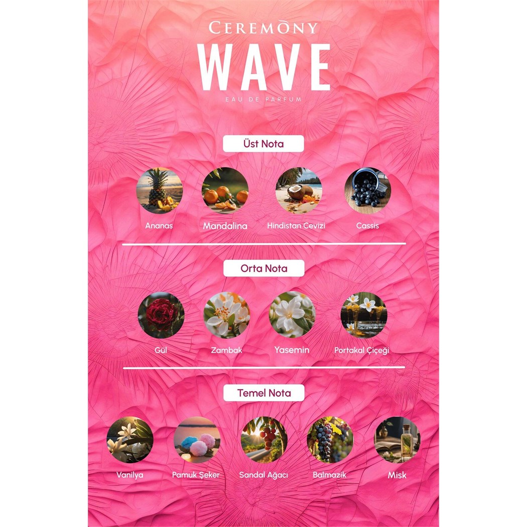 Wave 50 ml Edp Kadın Parfüm