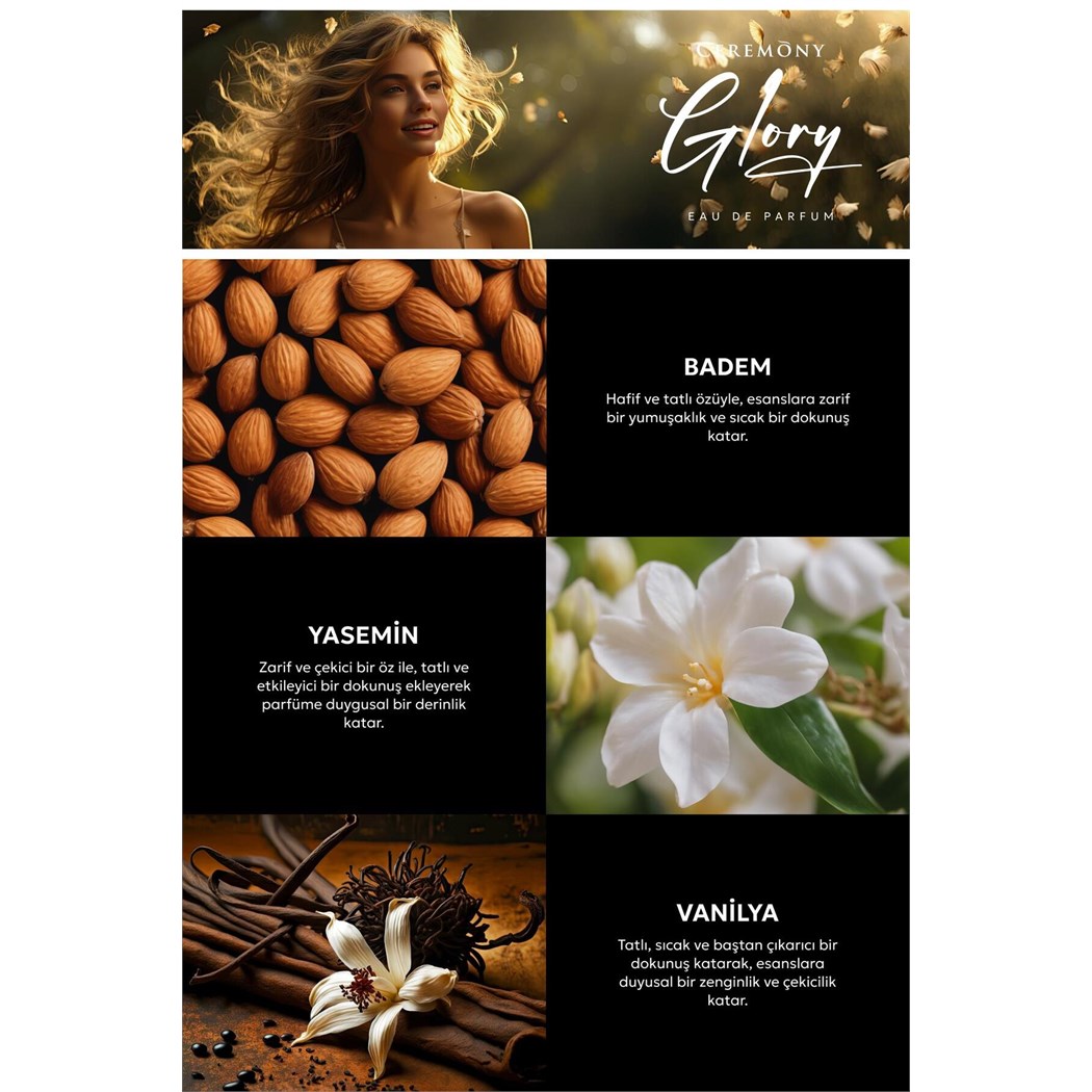 Glory 50 ml Edp Kadın Parfüm