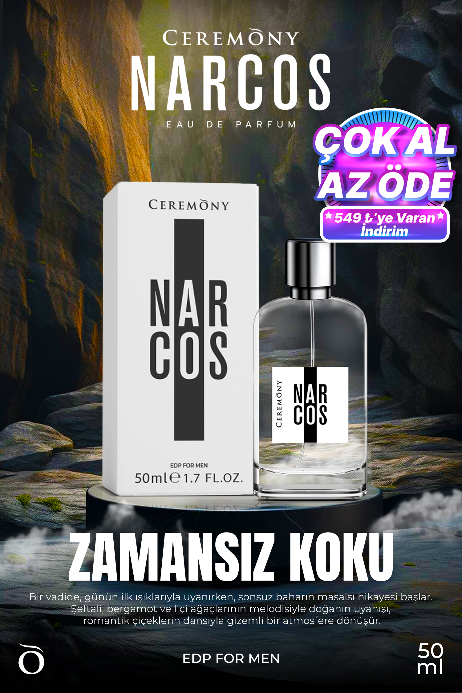 Narcos 50 ml Edp Erkek Parfüm