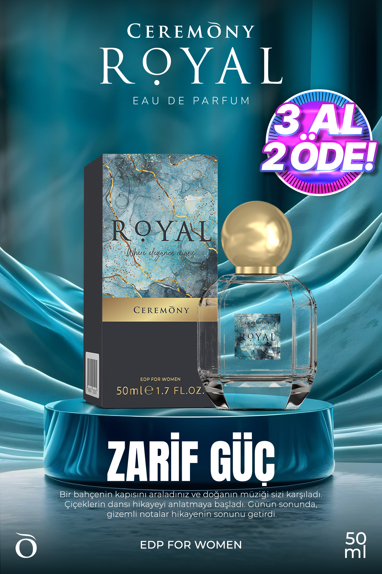 Royal 50 ml Edp Kadın Parfüm