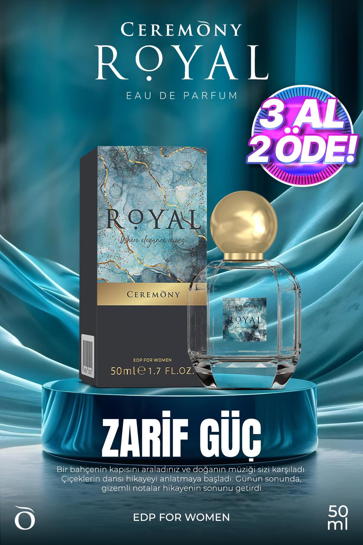 Royal 50 ml Edp Kadın Parfüm