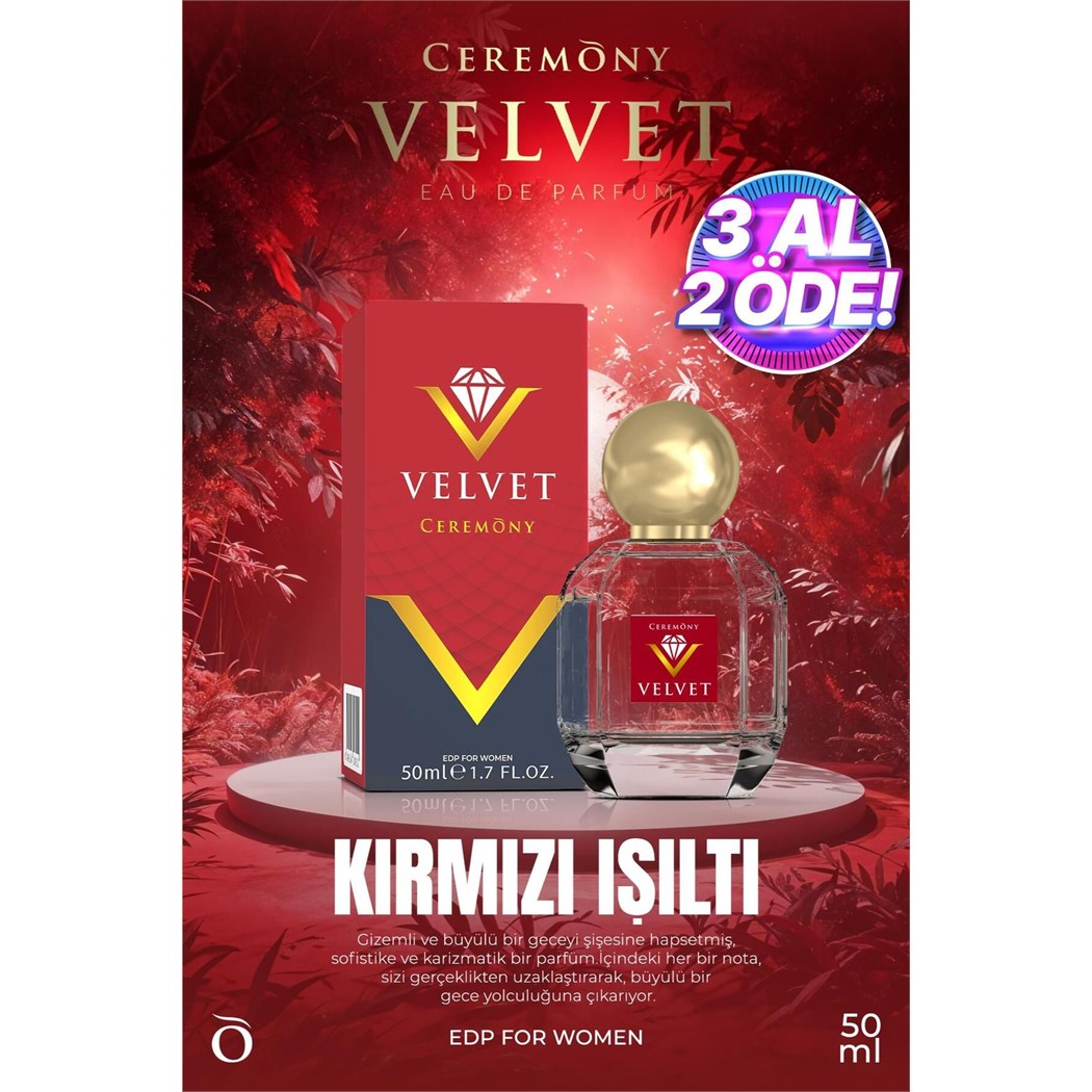 Velvet 50 ml Edp Kadın Parfüm