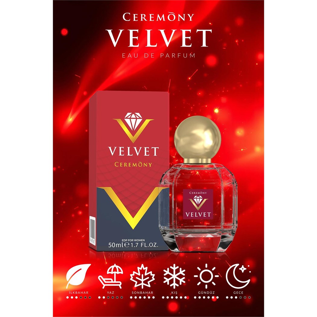 Velvet 50 ml Edp Kadın Parfüm