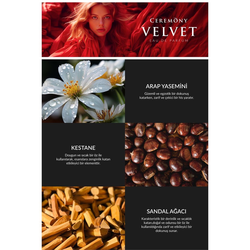 Velvet 50 ml Edp Kadın Parfüm