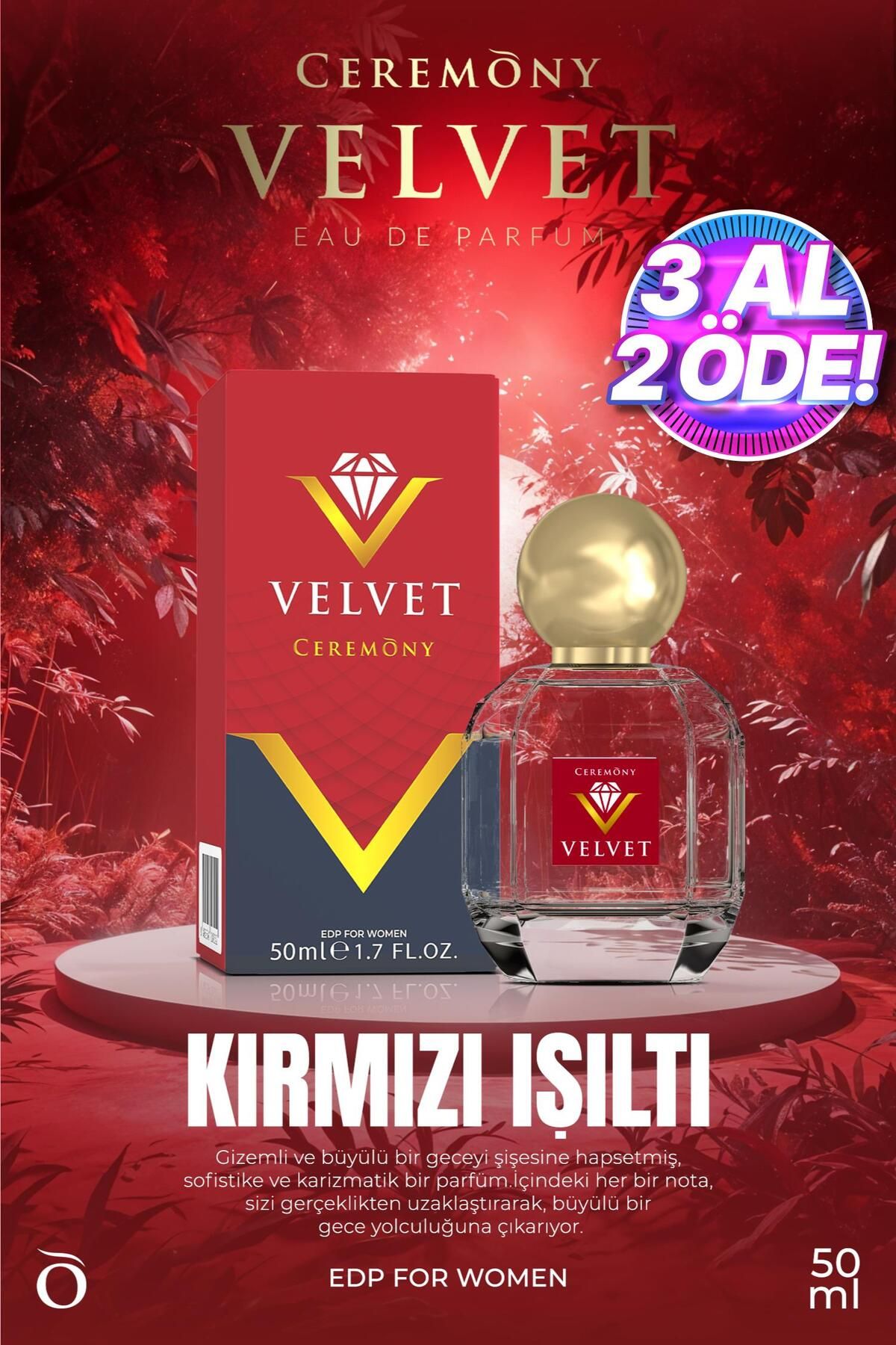 Velvet 50 ml Edp Kadın Parfüm