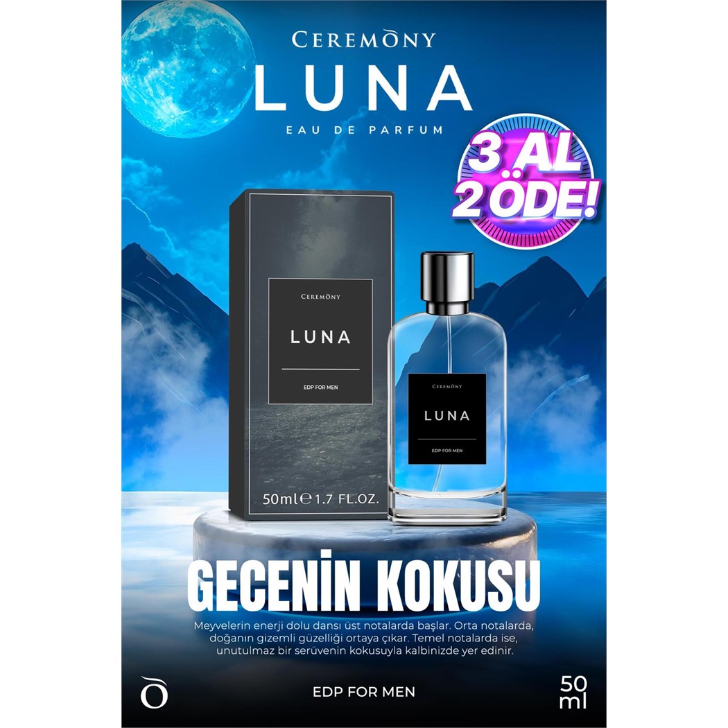 Luna 50 ml Edp Erkek Parfüm