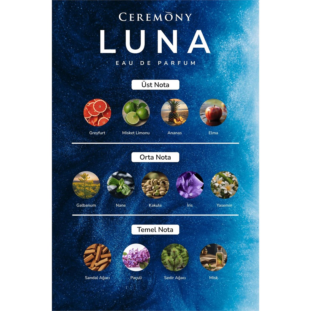 Luna 50 ml Edp Erkek Parfüm