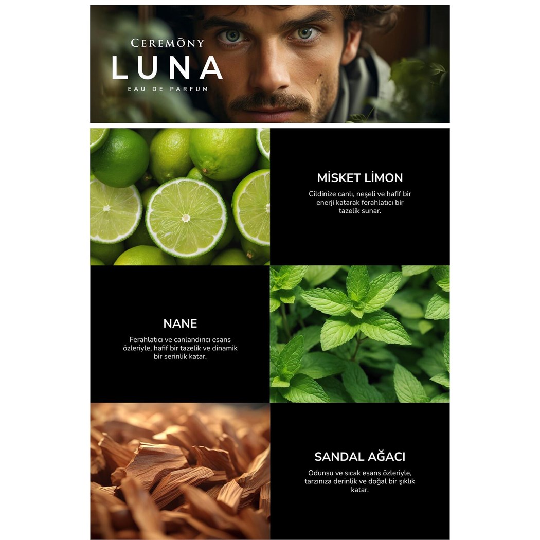 Luna 50 ml Edp Erkek Parfüm
